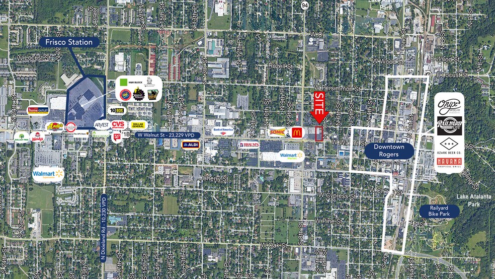 More Photos Of 715 W Walnut St, Rogers General Retail For Sale