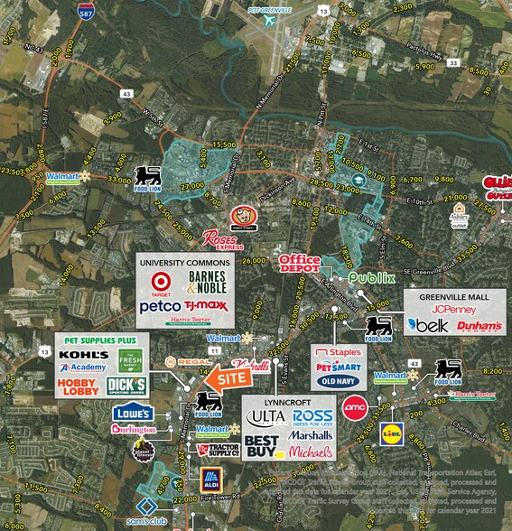 Primary Photo Of 3501 Galleria Dr, Greenville Land For Lease