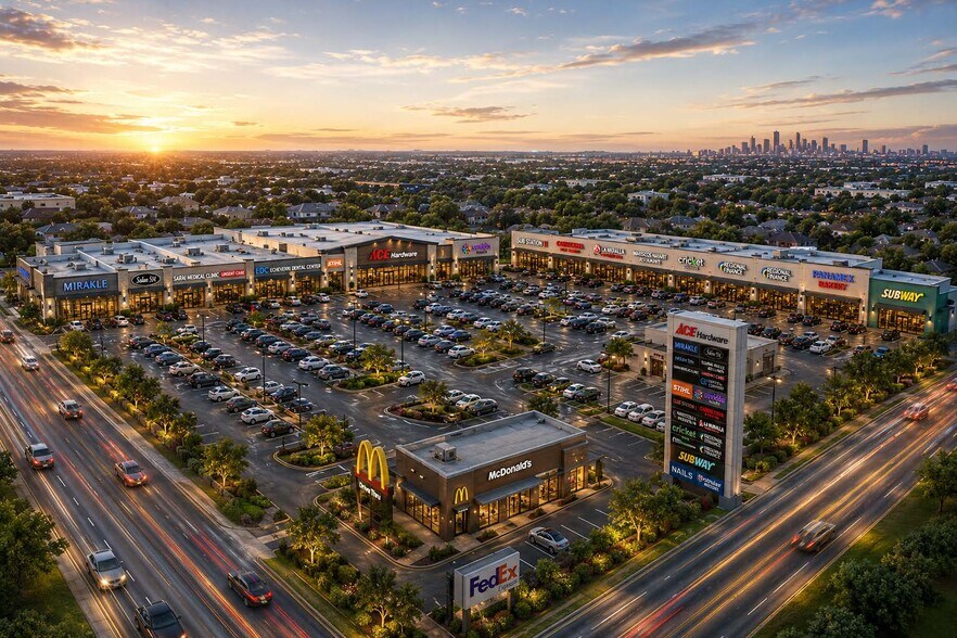 Primary Photo Of 7800-7844 Long Point Rd, Houston Storefront For Lease