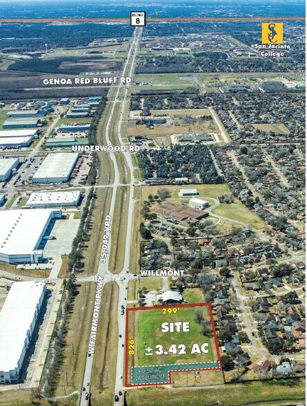 More Photos Of W Fairmont Pkwy @ Willmont Rd, La Porte Land For Sale