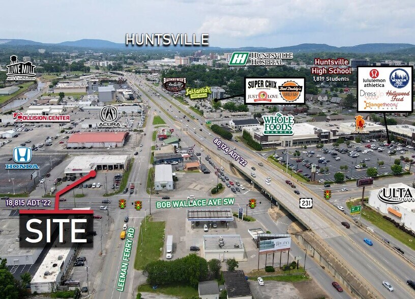 Primary Photo Of 2010 Bob Wallace Ave SW, Huntsville Land For Sale