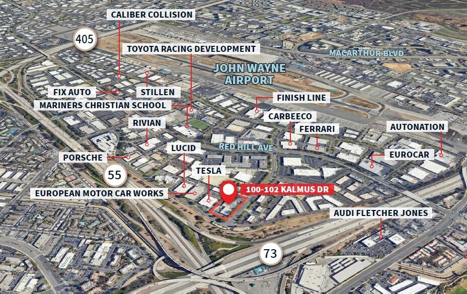 Primary Photo Of 100-102 Kalmus Dr, Costa Mesa Warehouse For Sale