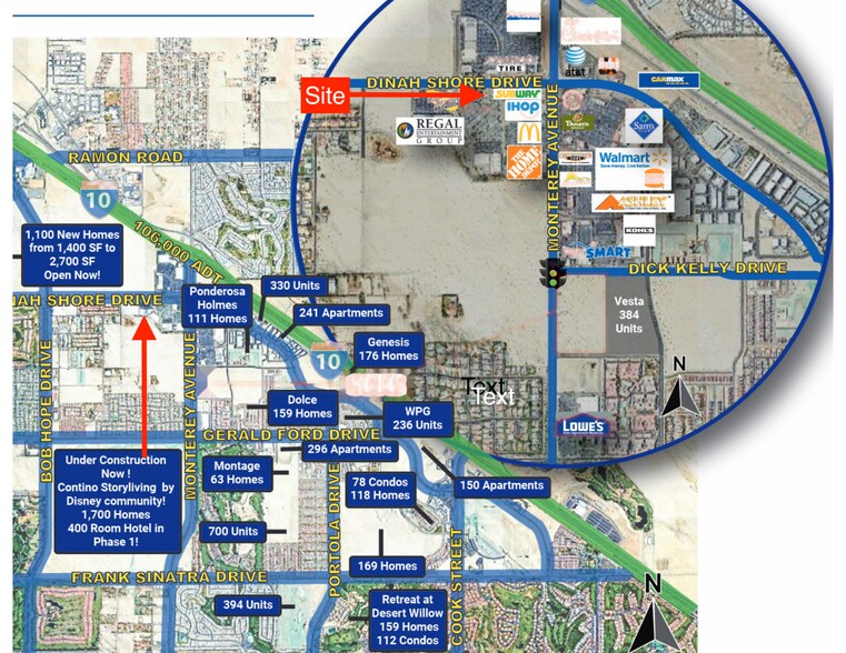 More Photos Of 72817 Dinah Shore Dr, Rancho Mirage Freestanding For Lease