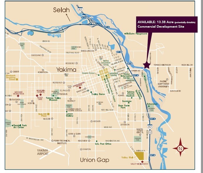 More Photos Of 2105 Terrace Heights Dr, Yakima Land For Sale