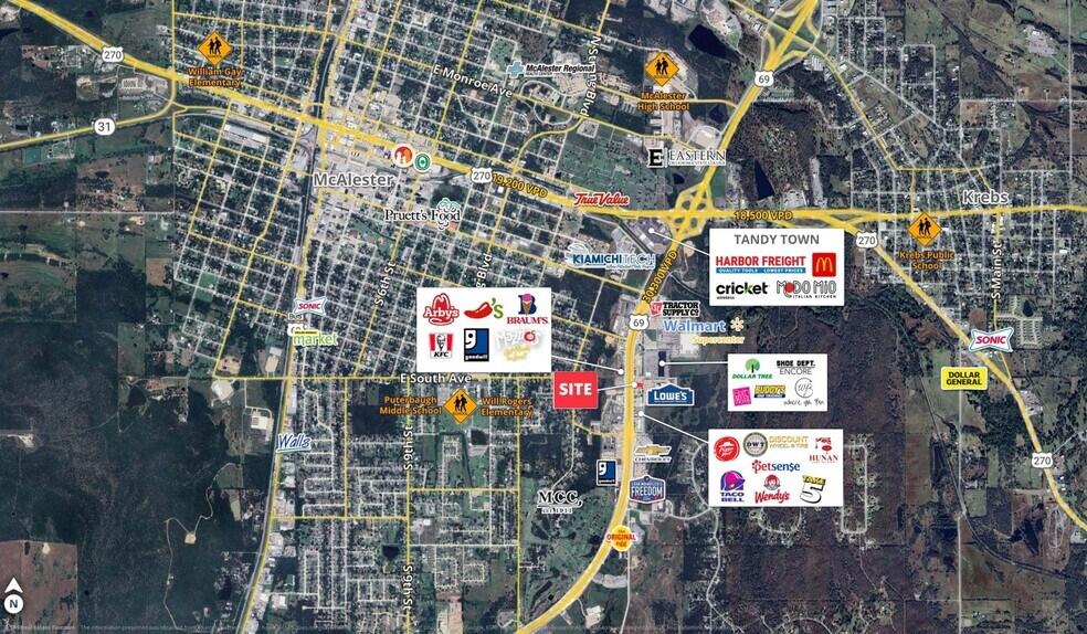 Primary Photo Of 600 S George Nigh Expy, Mcalester Land For Lease