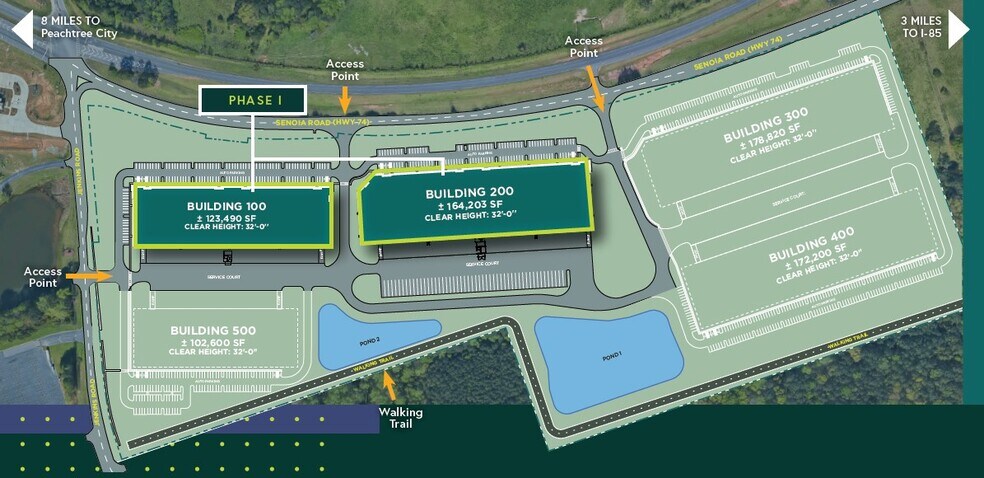 More Photos Of Greenway Commerce Center, Tyrone Unknown For Lease