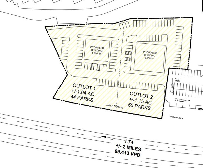 More Photos Of 2400 N Main St, East Peoria Land For Sale