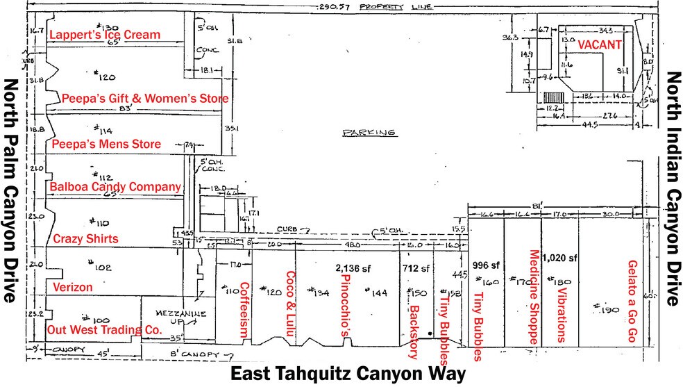 More Photos Of 102 N Palm Canyon Dr, Palm Springs Storefront Retail Office For Sale