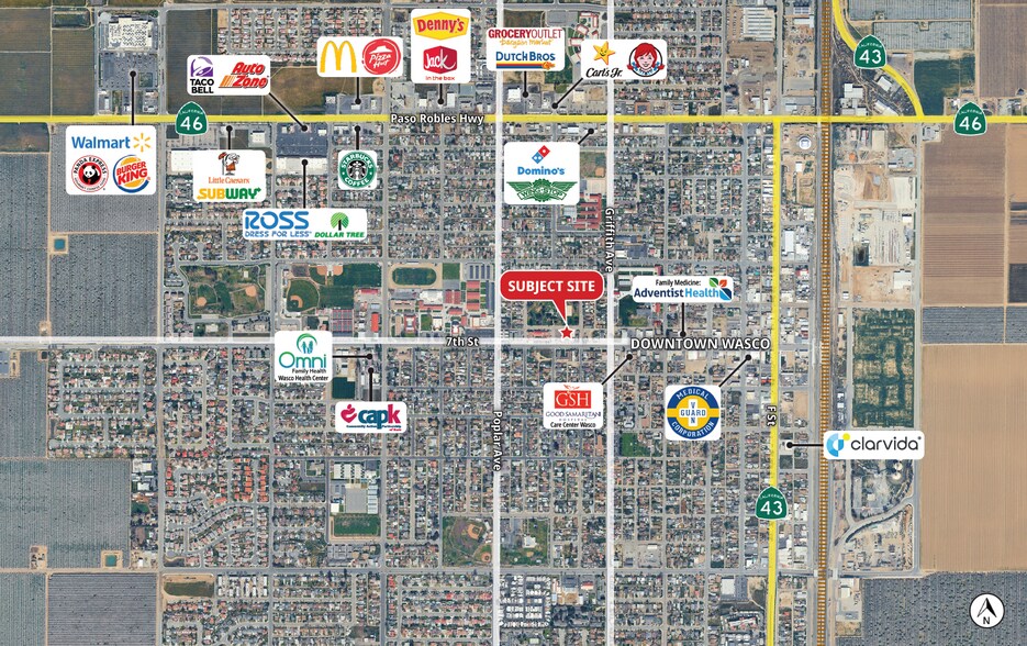 More Photos Of 1410 7th St, Wasco Medical For Lease