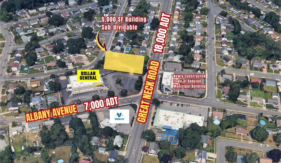 Primary Photo Of 3395A Great Neck Rd, Amityville Freestanding For Lease