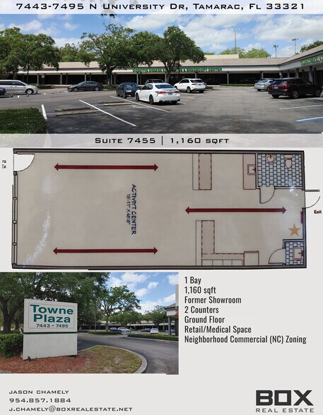 More Photos Of 7443-7495 N University Dr, Tamarac Medical For Lease