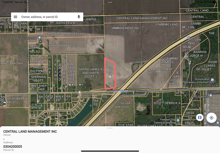 More Photos Of 5490 Minooka Rd, Minooka Land For Sale