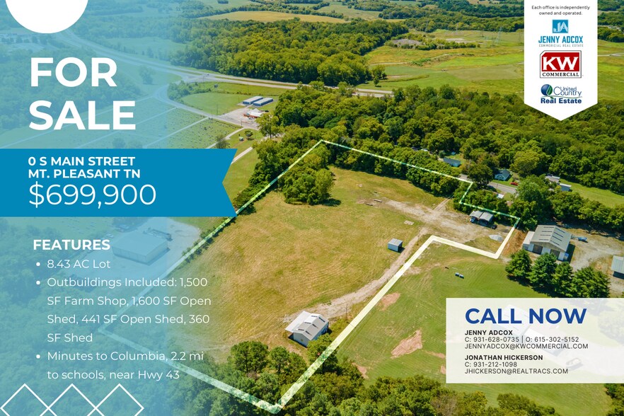 Primary Photo Of 1081 S Main St, Mount Pleasant Land For Sale