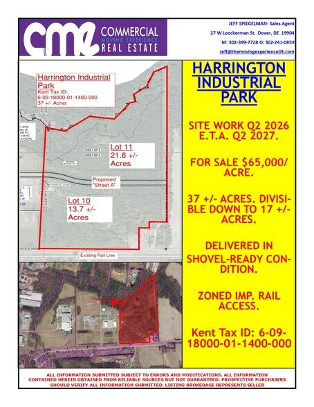 More Photos Of Street A, Harrington Land For Sale