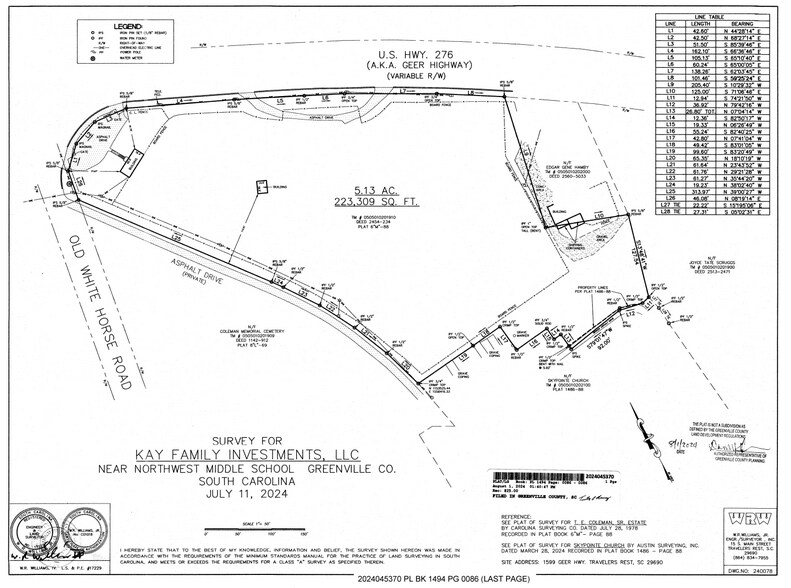 More Photos Of 1599 Geer Hwy, Travelers Rest Land For Sale