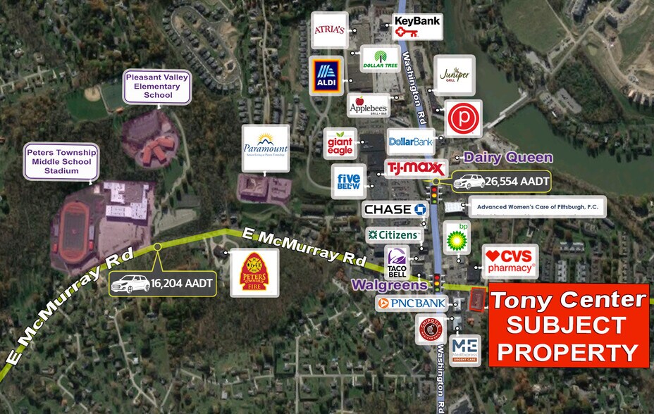 More Photos Of 110 W McMurray Rd, McMurray Storefront For Sale