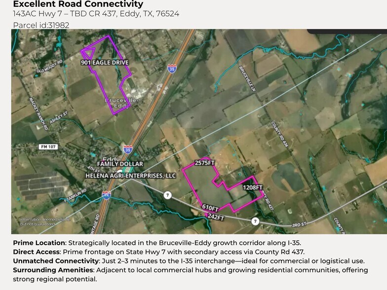 More Photos Of CR 437 Rd @ Hwy 7, Eddy Land For Lease