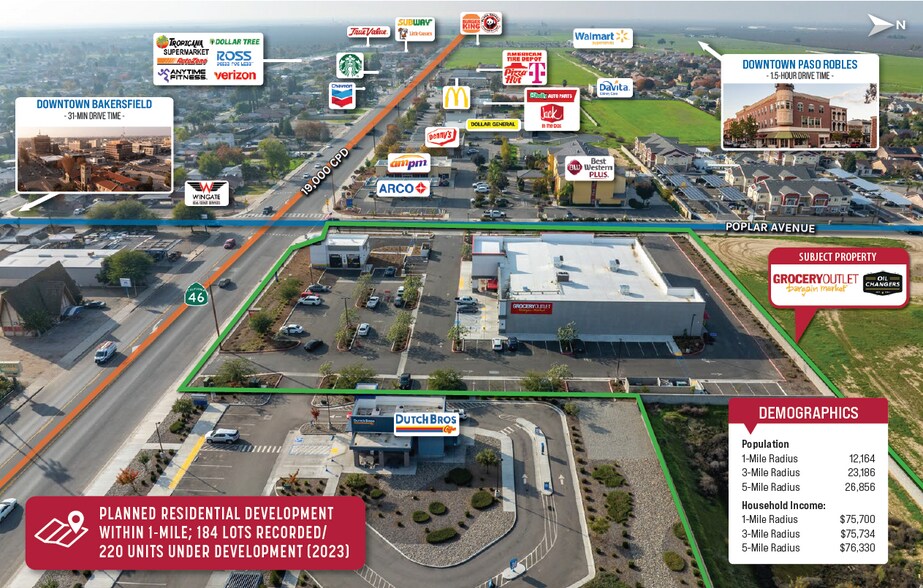 More Photos Of 1650 Highway 46, Wasco Freestanding For Sale