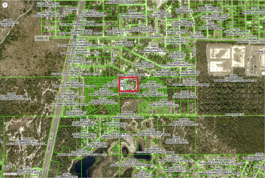 More Photos Of 10396 Meadow Wren Ave, Weeki Wachee Land For Sale