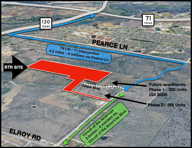 More Photos Of Circuit of the Americas Blvd, Del Valle Land For Sale