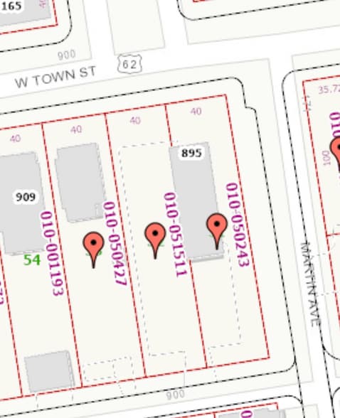 Primary Photo Of 893-905 W Town St, Columbus Land For Sale