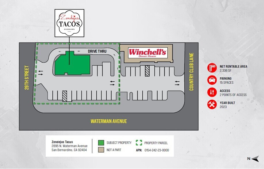More Photos Of 2895 N Waterman Ave, San Bernardino Freestanding For Lease