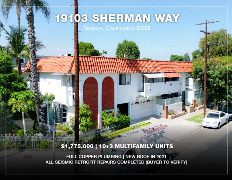Primary Photo Of 19103 Sherman Way, Reseda Apartments For Sale