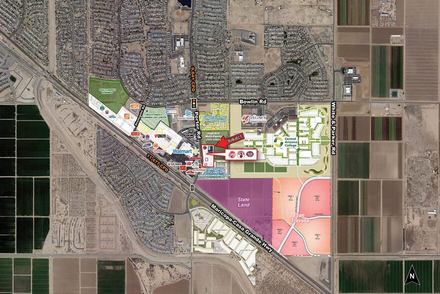 More Photos Of 17542 N Porter Rd, Maricopa Freestanding For Lease
