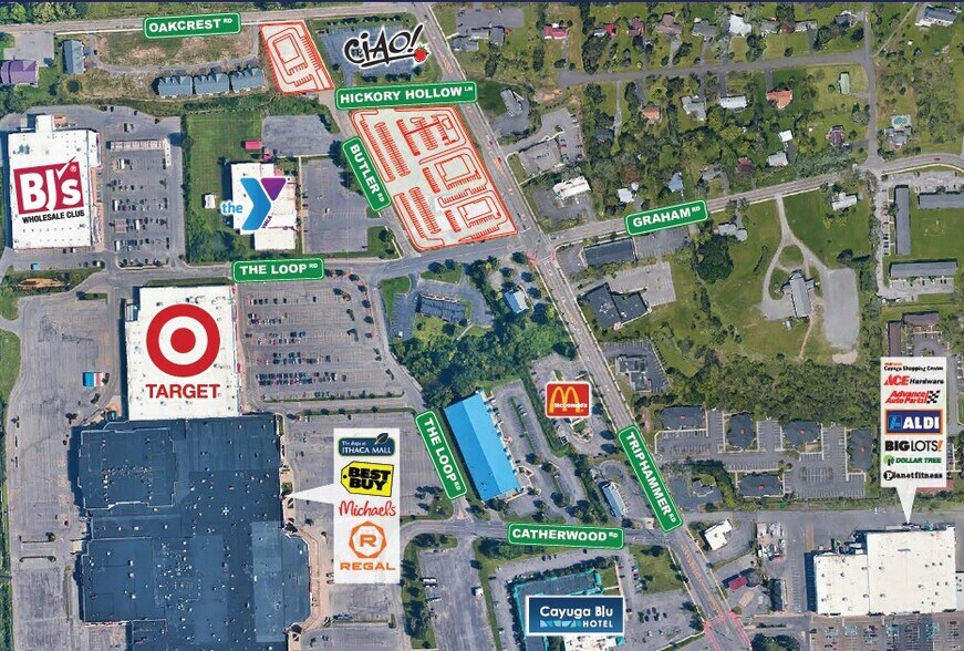 Primary Photo Of 2384 N Triphammer Rd, Ithaca Land For Lease