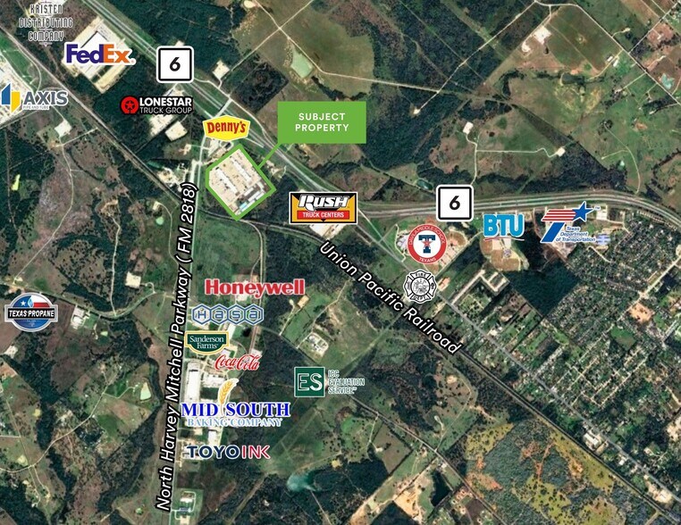 More Photos Of 2870 N Harvey Mitchell Pky, Bryan Warehouse For Lease