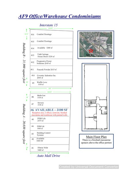 More Photos Of 767 S Auto Mall Dr, American Fork Warehouse For Lease