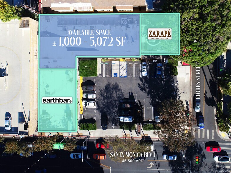 More Photos Of 8351-8365 Santa Monica Blvd, West Hollywood Restaurant For Lease