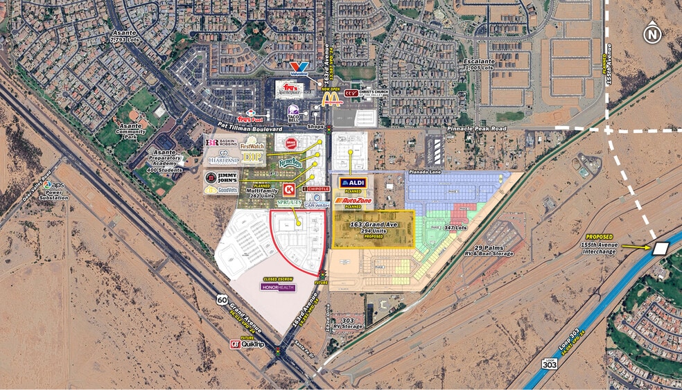 More Photos Of SWC Pat Tillman Blvd & 163rd Ave, Surprise Land For Lease