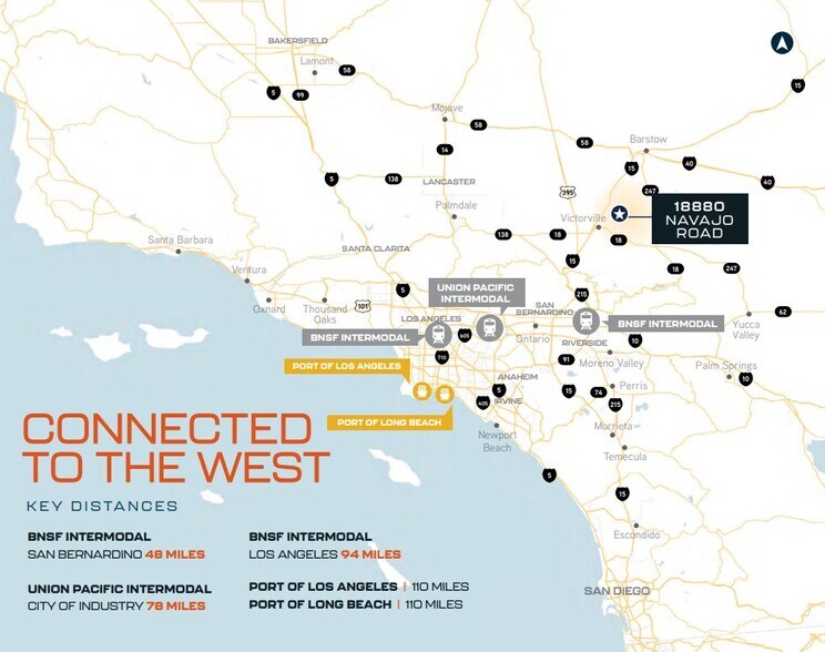 More Photos Of 18880 Navajo Rd, Apple Valley Distribution For Lease