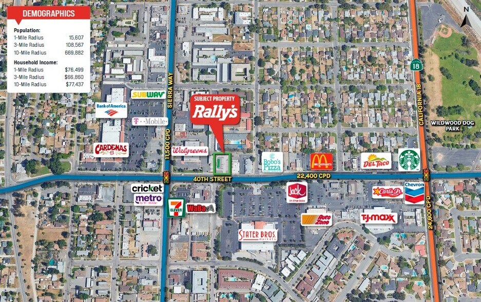 More Photos Of 170 E 40th St, San Bernardino Fast Food For Lease