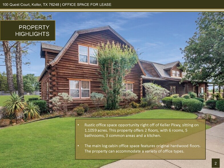 More Photos Of 100 Quest Ct, Keller Office For Sale