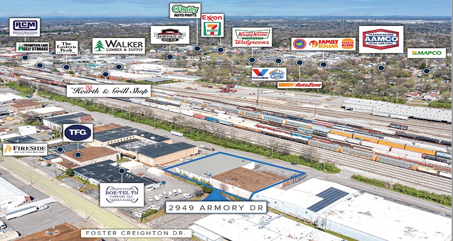 More Photos Of 2949 Armory Dr, Nashville Distribution For Lease