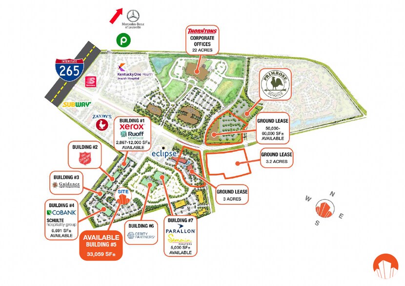 More Photos Of 13905 Promenade Green Way, Louisville Land For Lease