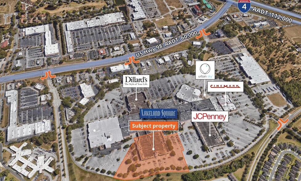 Primary Photo Of 3520-3800 Us Highway 98, Lakeland General Retail For Lease
