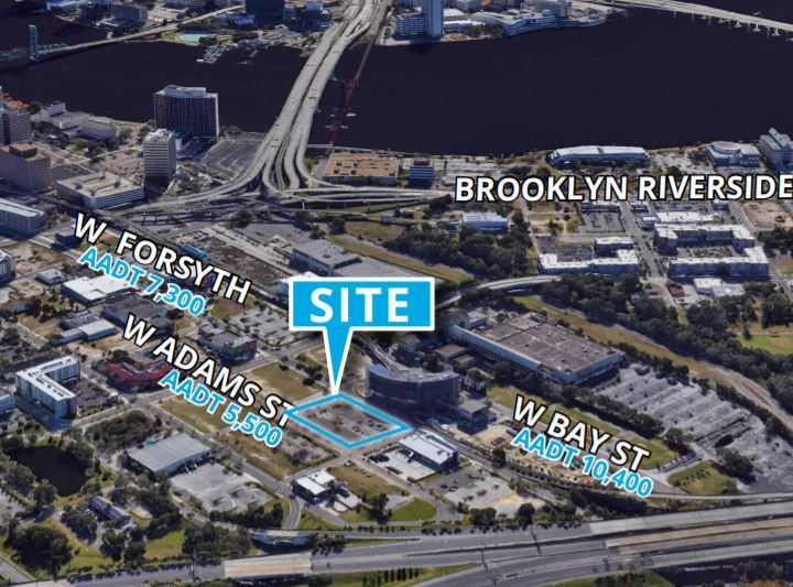 Primary Photo Of LaVilla Center Dr @ W. Forsyth St., Jacksonville Land For Lease