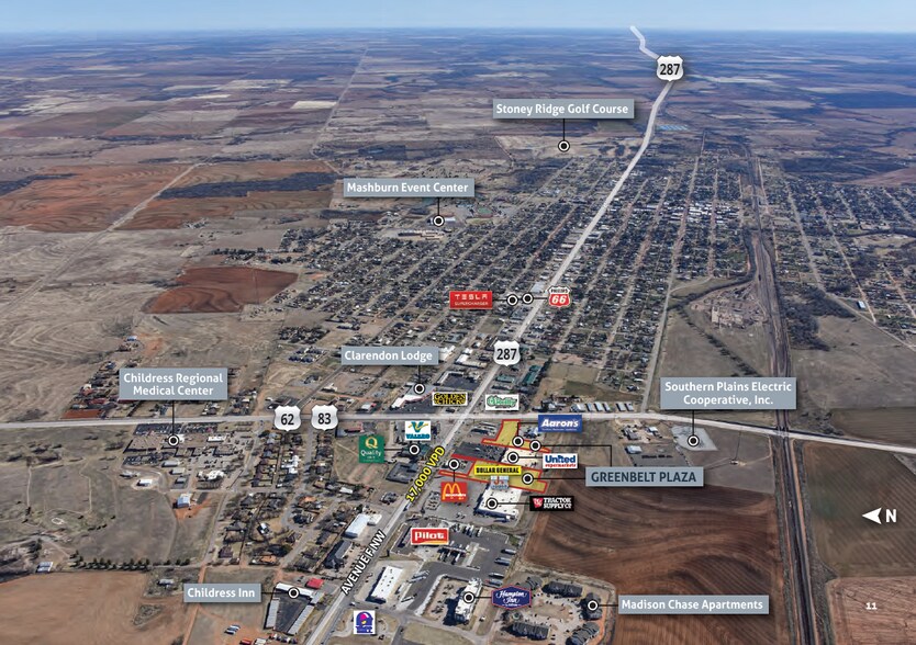 More Photos Of 2209 Avenue F NW, Childress Storefront For Lease