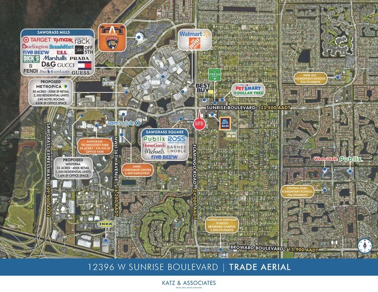 More Photos Of 12396 W Sunrise Blvd, Plantation Bank For Sale