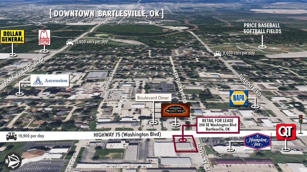 More Photos Of 200 SE Washington Blvd, Bartlesville Storefront Retail Office For Lease