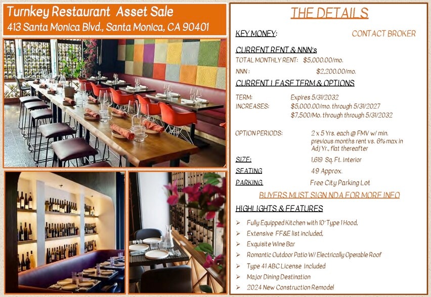 More Photos Of 401-415 Santa Monica Blvd, Santa Monica General Retail For Lease