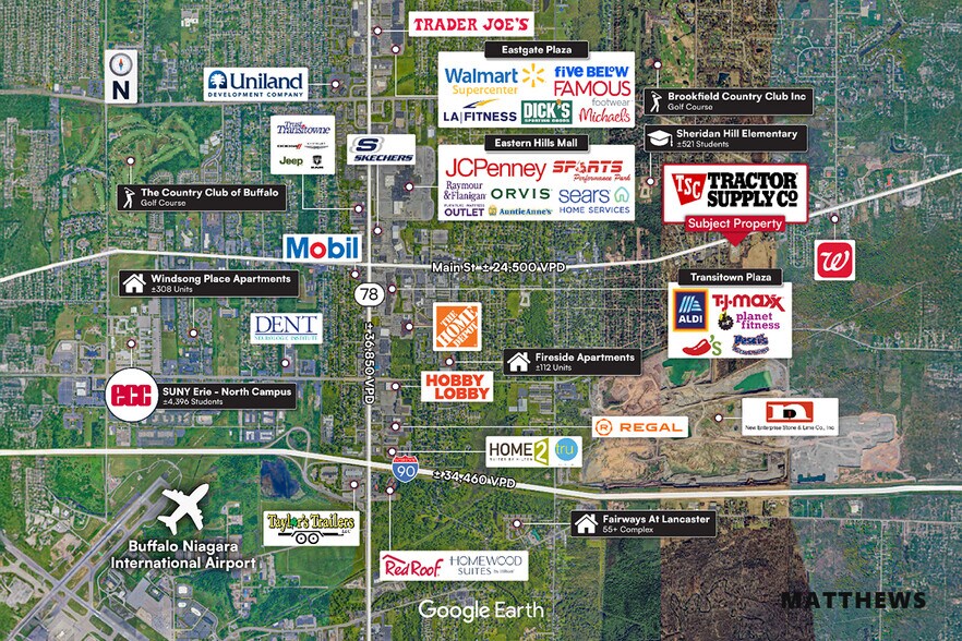 More Photos Of 8945 Main St, Clarence General Retail For Sale