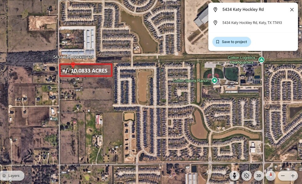 More Photos Of 5434 Katy Hockley Rd, Katy Land For Sale