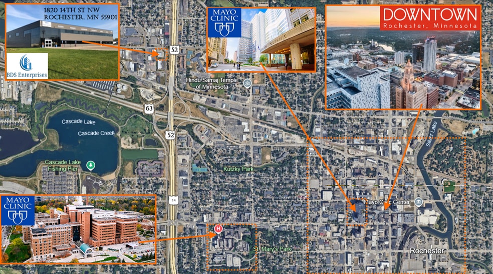 More Photos Of 1820 14th St NW, Rochester Flex For Sale