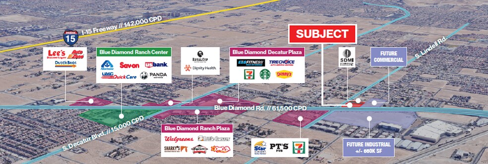 Blue Diamond Rd Lindell Rd Las Vegas Nv 89139 Land For Lease Cityfeet Com