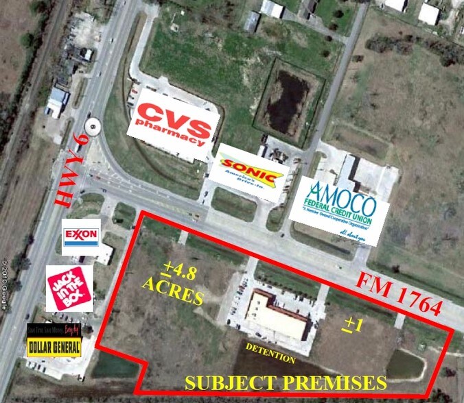 More Photos Of 4111 FM 1764 Rd, Santa Fe Storefront For Lease