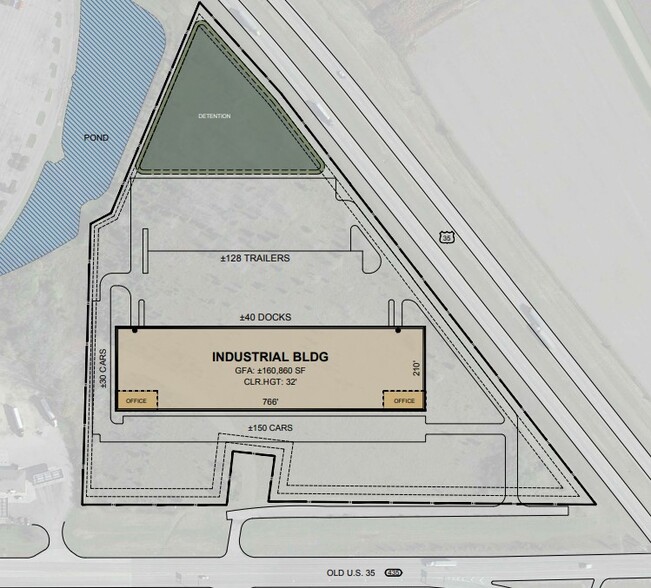 Primary Photo Of US 35 & Old US 35, Jeffersonville Distribution For Sale